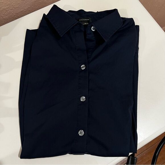 *Ann Taylor Button Down Dress Shirt - Picture 7 of 7